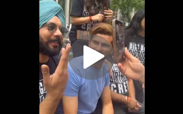 [Watch] 'Rohit Aur Virat Ko Dost Samjho!' Fans' Hilarious Request Makes Shaheen Chuckle Before IND Vs PAK